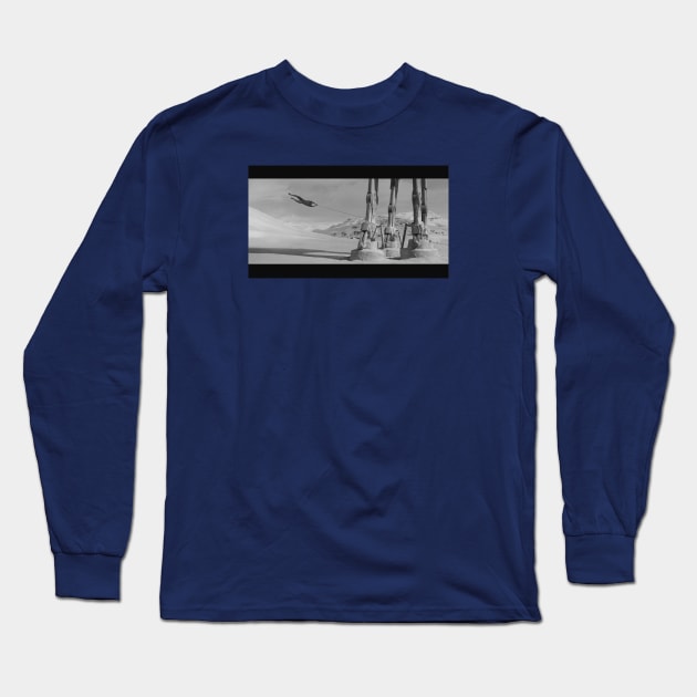 That Really Old Movie Long Sleeve T-Shirt by JakefromLarsFarm